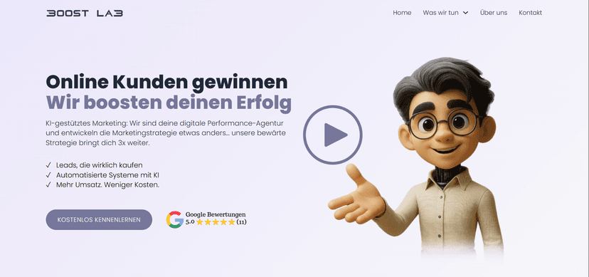 Performance-optimiertes Website-Projekt 3 von Hyperr Media